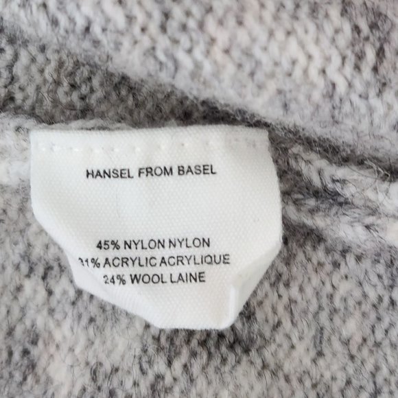 Anthropologie Folk By Hansel From Basel Swan Wood Blend Sweater Small - Picture 8 of 9